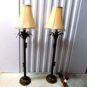 Monkey Lamps Figurine Statue Sculptures Chimps Buffet Table Lamps